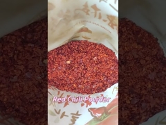 HACCP Polvo de Chile Rojo Deshidratado Natural Máx. 7% Humedad