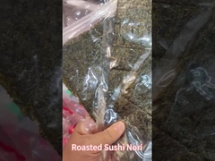 Sushi verde oscuro Nori Alga marina asada Nori 100 hojas
