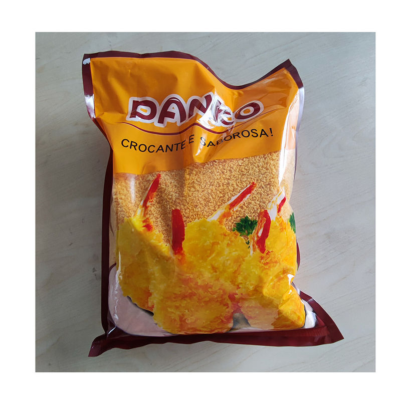 5 mm de forma de aguja amarillo Panko migajas de pan HACCP certificado para freír camarón o pollo
