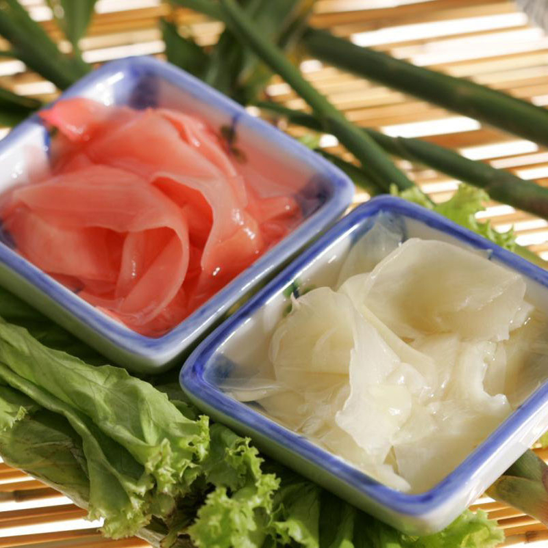 Jengibre conservado en vinagre de Ginger Japanese Style White Pickled del sushi del precio al por mayor