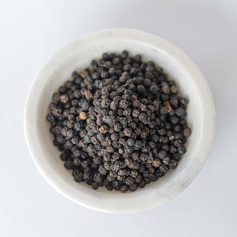 Especias y hierbas de pimienta negra natural mejorada Vida útil de 12 meses Forma seca