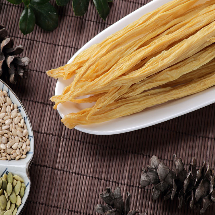 500g de agua de soja amarilla brillante Tofu palos de piel palos de frijoles para alimentos ricos en proteínas
