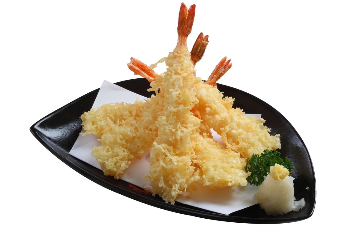 Harina de tempura japonesa de calidad con 18 meses de vida útil en un embalaje suave