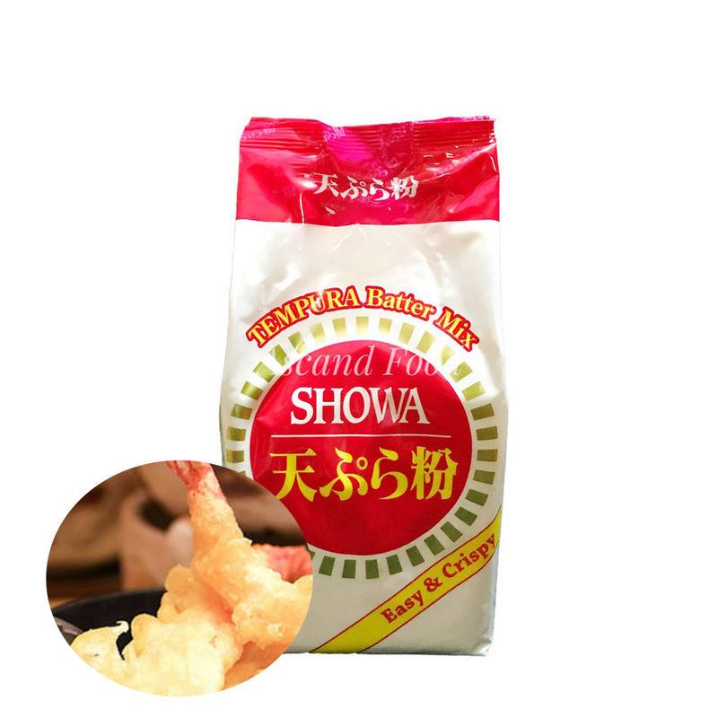 Harina de tempura japonesa de sabor suave harina de trigo de color blanco En un lugar fresco y seco