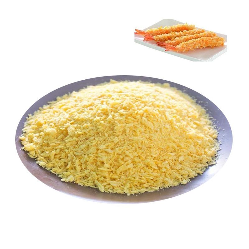 Blanco Amarillo Naranja Pan de harina migajas Panko de pan de migajas Blanco amarillo Panko de pan