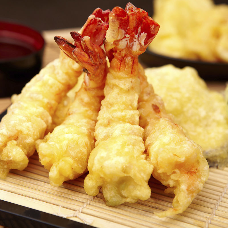 Harina de tempura de trigo con sabor suave / mezcla de batería de harina de tempura 1 kg Bolsa para tempura crujiente y esponjosa