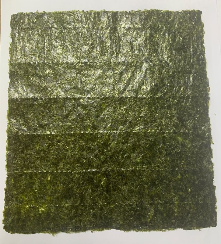 Algas marinas asadas Yaki Sushi Nori Oro Verde Para restaurante de cocina asiática