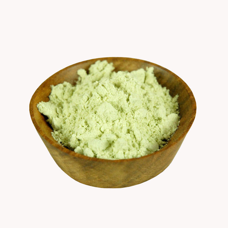 1 kg de bolsa Wasabi en polvo Color verde ABC grado 100-120 malla sabor natural Humedad máxima 8%