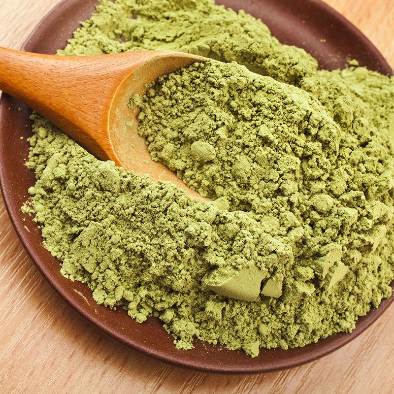 1 kg de bolsa Wasabi en polvo Color verde ABC grado 100-120 malla sabor natural Humedad máxima 8%