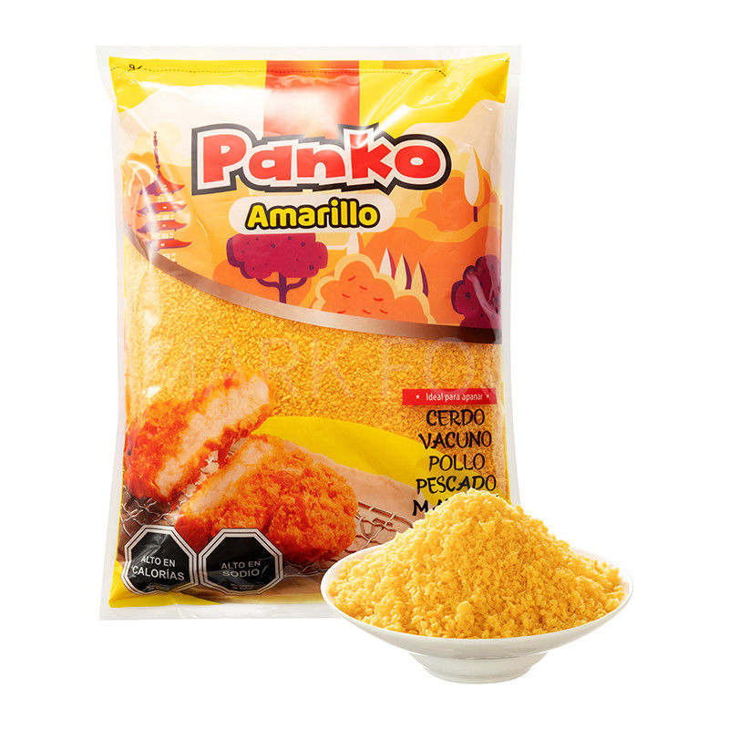 1kg 10kg paquete Panko Amarillo migajas de pan crujientes migajas de pan para el supermercado asiático