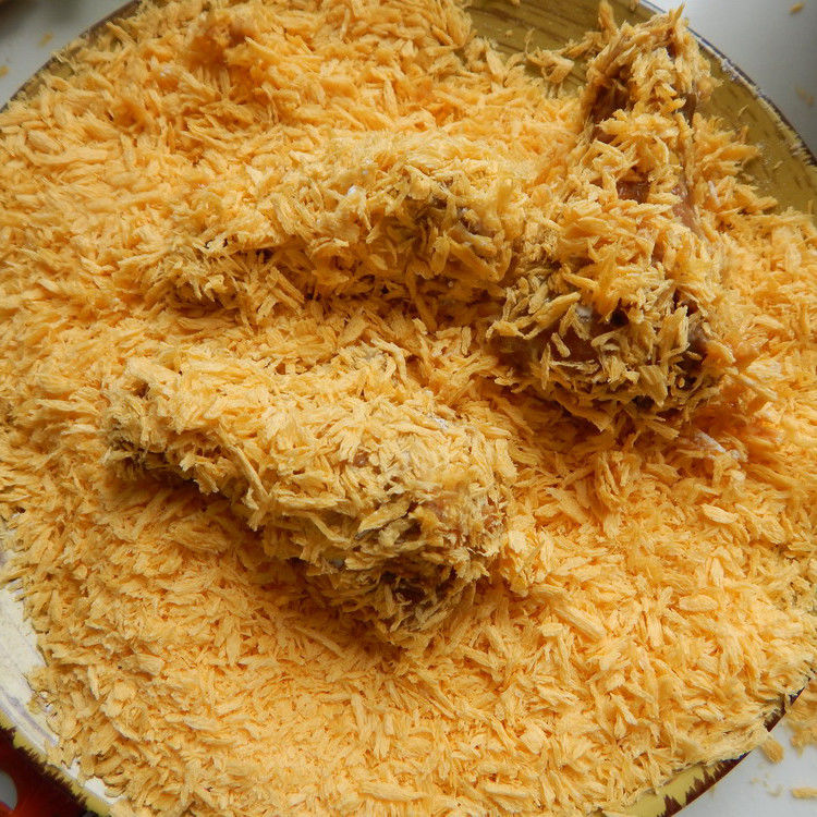 HACCP HALAL Certificado 2-12 mm Tamaño Panko migajas de pan con un máximo de 10% de humedad para alimentos fritos