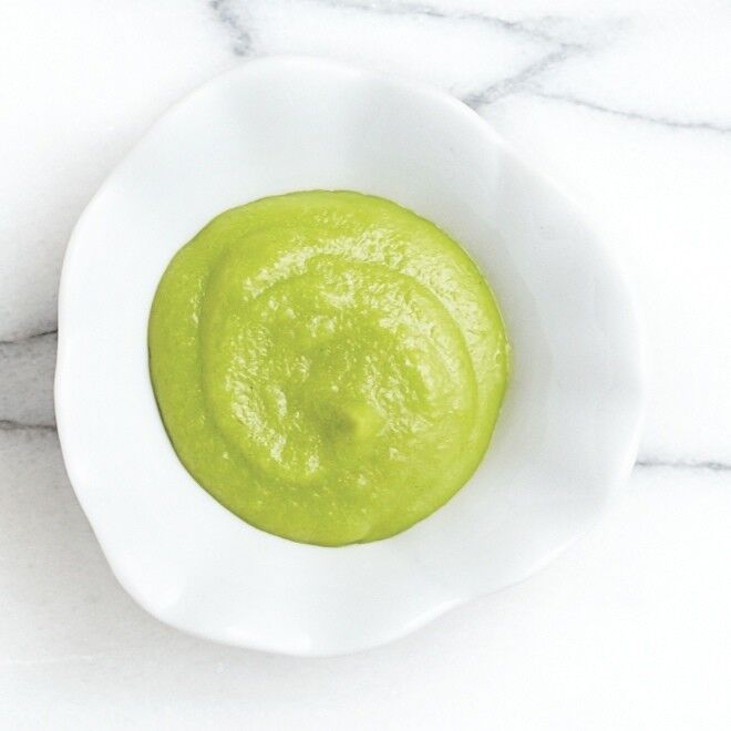 Polvo de Wasabi puro 80-100 malla color verde claro sabor picante y picante para condimentos de sushi