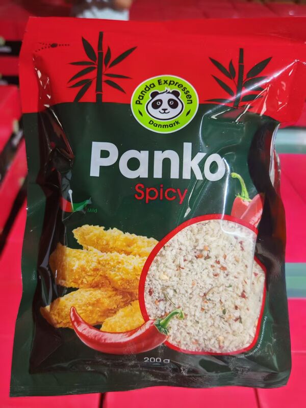 Pan rallado Panko de grado alimenticio con forma granular y vida útil de 12 meses para empanar y cubrir