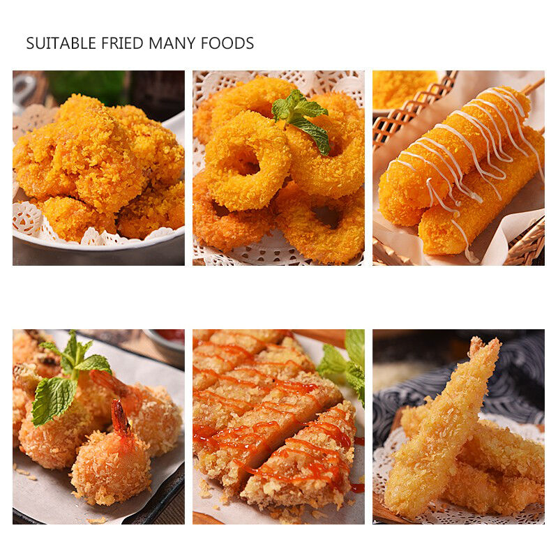 Pan rallado Panko japonés con 12 meses de vida útil, forma granular y sabor original para empanar