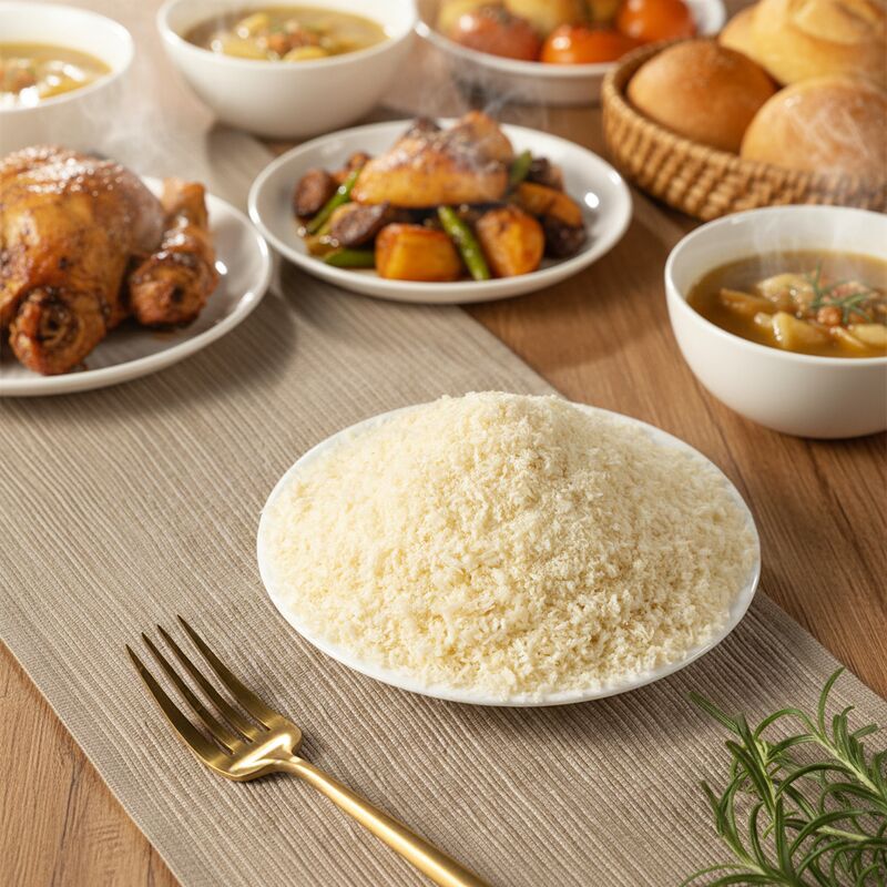 Pan rallado Panko japonés premium con 12 meses de vida útil, forma granular y sabor original