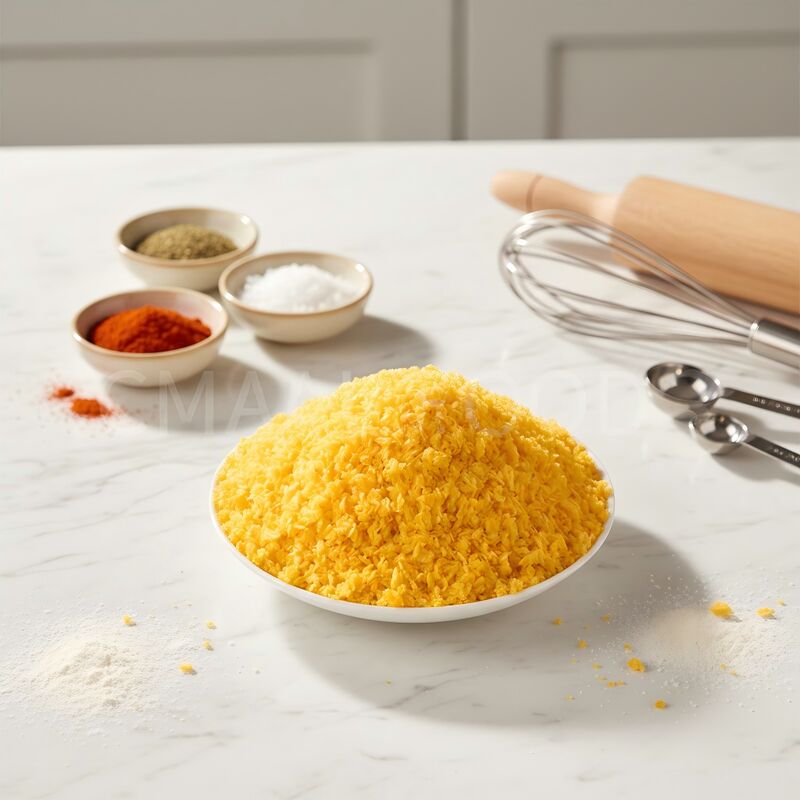 Pan rallado Panko japonés premium con 12 meses de vida útil, forma granular y sabor original