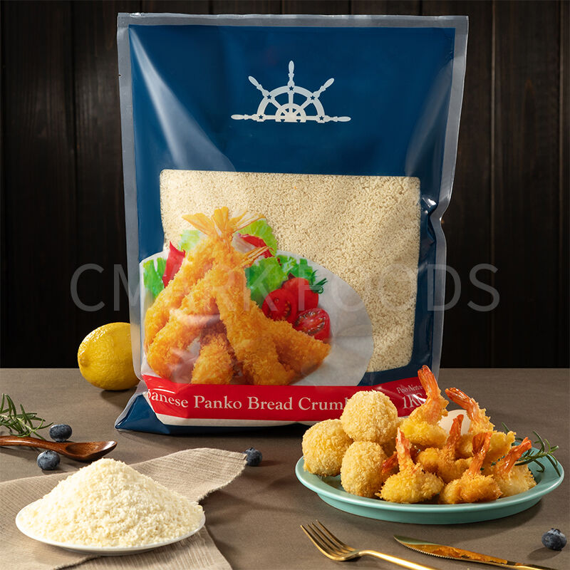 Pan rallado Panko premium de 2-12 mm con 24 meses de vida útil y certificación HALAL HACCP