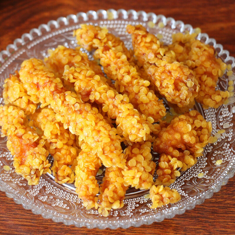 Pan rallado Panko japonés premium con tamaño de partícula uniforme de 4-6 mm, bajo contenido calórico y certificación ISO HACCP Kosher