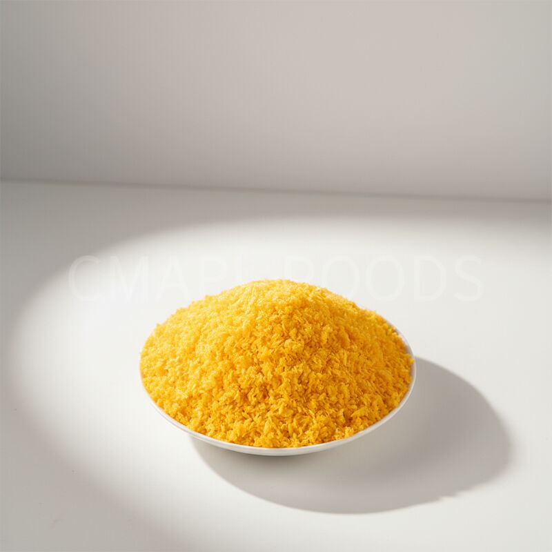 Pan rallado Panko certificado Halal con 24 meses de vida útil y bajo en calorías para una cocina saludable