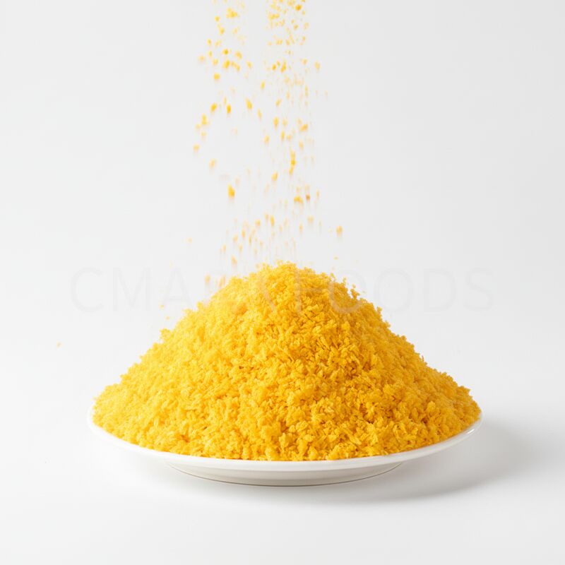 Pan rallado seco certificado Halal Panko con forma de aguja de 2-12MM y vida útil de 18 meses