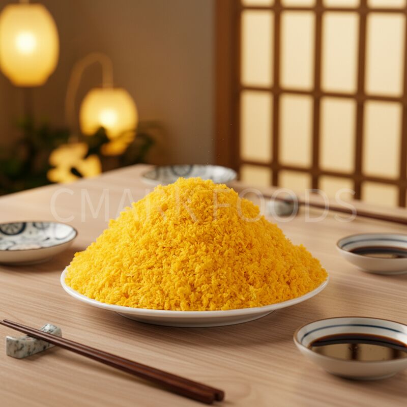 Pan rallado seco certificado Halal Panko con forma de aguja de 2-12MM y vida útil de 18 meses