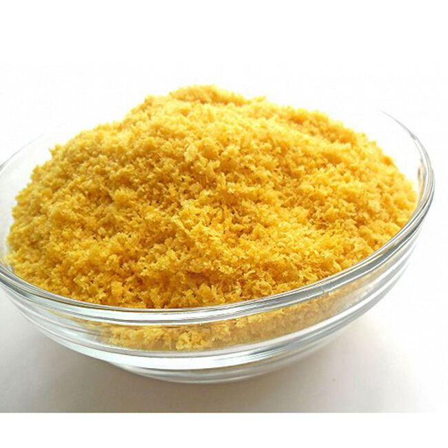 2-12mm Pan rallado Panko granulado con textura crujiente y color naranja para alimentos fritos