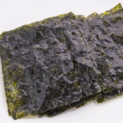 Nori Sheets secada alga marina asada 100 por el bolso verde oscuro