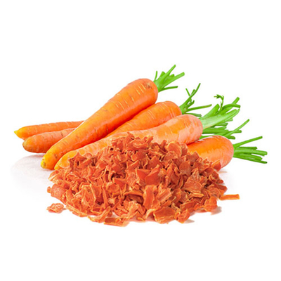 Zanahoria secada roja anaranjada deshidratada Chips Low Sugar