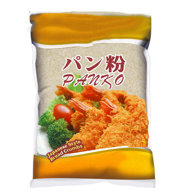Fragmentos de pan Panko de estilo japonés certificado Halal hechos de harina de trigo en 1 kg por paquete de bolsa