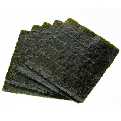 Sushi disponible rectangular Alga Nori For Rolling Sushi de 19 de los x 21cm extensamente -