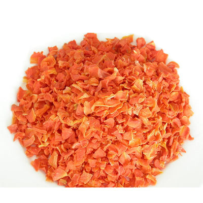 Ensalada crujiente y deliciosa Chips de zanahoria seca Cortado en cruz 2% de hierro 2,5 gramos de grasa