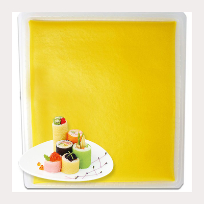 Hojas amarillas de estilo mamenori 20 piezas para hacer sushi fácil