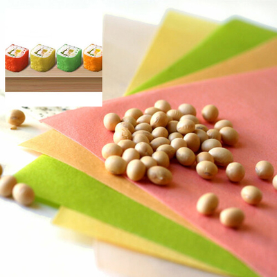 Hojas de Mamenori de 21*19cm con papel de soja para hacer sushi