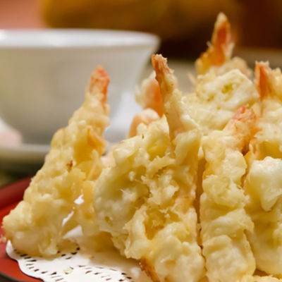 Texturas suaves harina de tempura kosher para tempura perfectamente frita