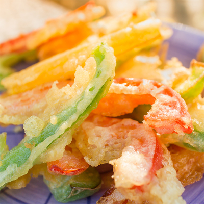 Peso neto 1 kg Bolsa de harina de tempura japonesa Con sabor suave a harina
