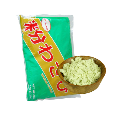 Sabor picante y picante Pura Wasabi en polvo 1 kg para condimentos o condimentos de sushi