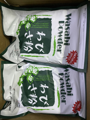 Polvo de Wasabi puro picante y picante País de origen 2 años de vida útil