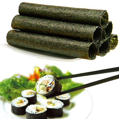Disponibilidad de sushi rodante Alga marina asada Nori con 24 meses de vida útil 19*21cm