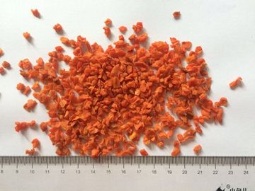 La zanahoria secada al aire salta el grado que un Veggie deshidratado bajo en grasa salta gusto dulce