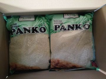 Carburador bajo blanco kosher de las migas de pan de Panko del trigo integral para los restaurantes de sushi