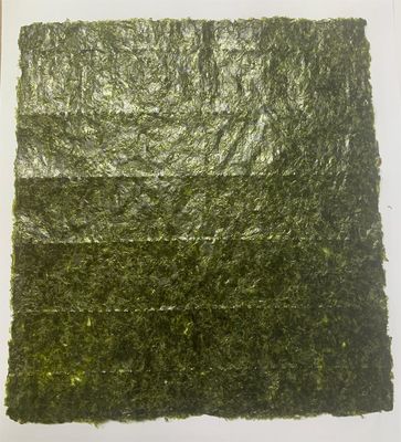 Algas marinas asadas Yaki Sushi Nori Oro Verde Para restaurante de cocina asiática