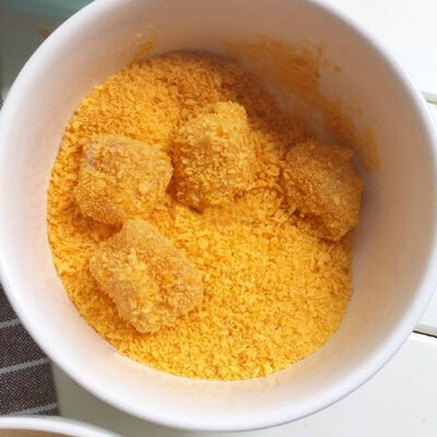 Pan rallado de trigo con un máximo del 10% de humedad para una cocina saludable
