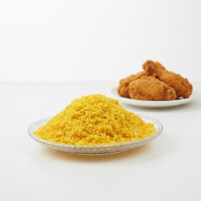 Golden Crispy Japanese Panko Bread Crumbs con tamaño granular de 2-12 mm y vida útil de 24 meses