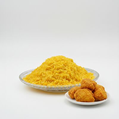 Sabor original Trigo entero Panko migajas de pan con textura crujiente en bolsas convenientes de 1 kg y 10 kg