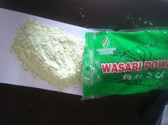 Polvo puro del Wasabi del rábano picante de las comidas verdes del sushi