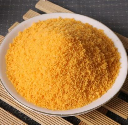 Migas de pan curruscantes amarillas blancas Halal del ODM Panko para el japonés del sushi