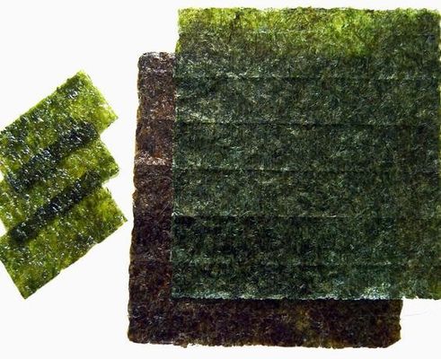 Sushi verde oscuro Nori Seaweed With Wrapper de Yaki de la humedad máxima del 5%